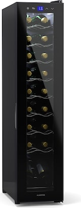 thumbnail of Klarstein Shiraz 18 Slim Uno Weinkühlschrank 18 Flaschen 5 - 18 °C Touch-Control Schwarz