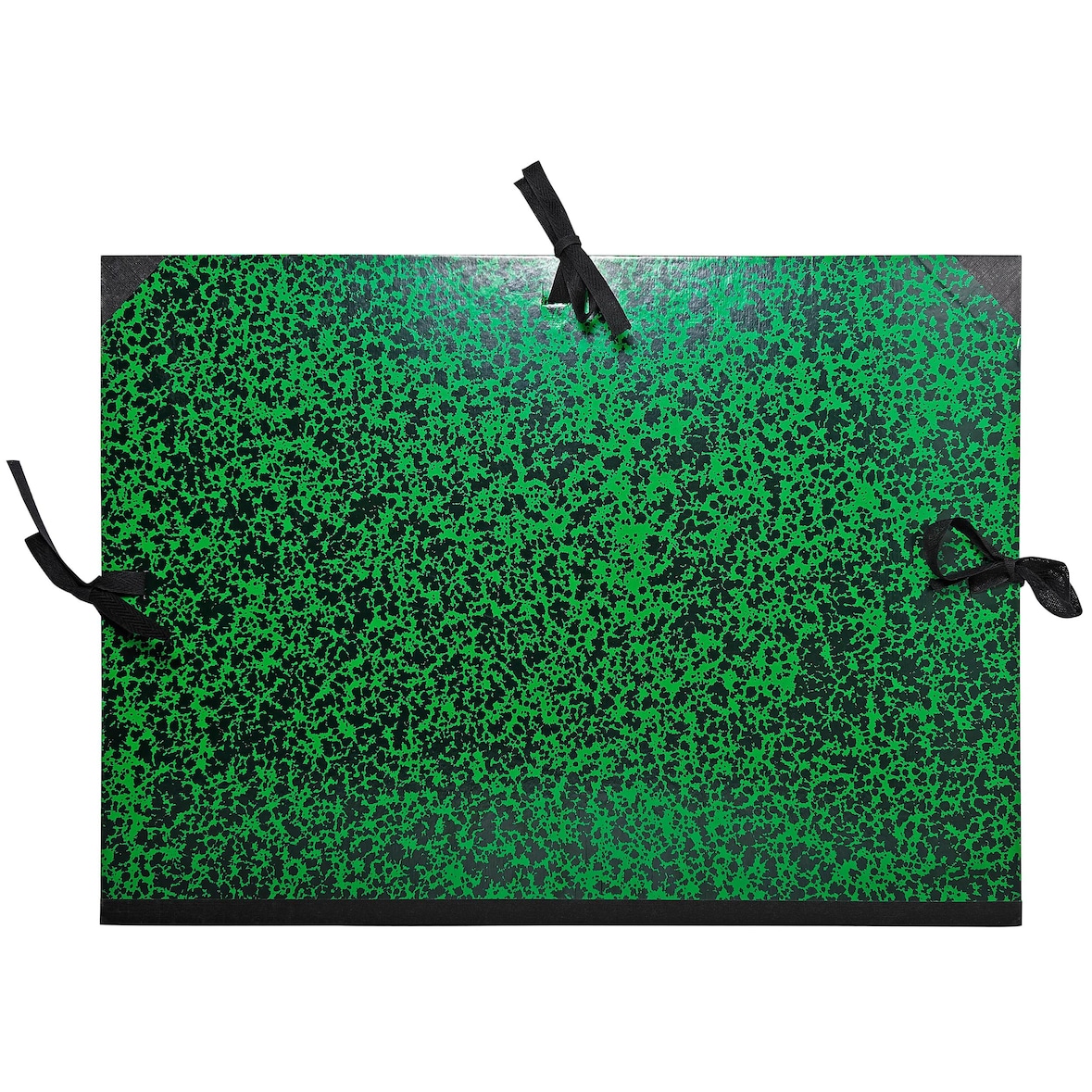 Exacompta 532200E 5x Zeichenmappe mit Bändchen für Format B3 Annonay, 37x52cm - Grün