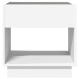 thumbnail of Mesita de noche con Infinity LED blanca 50x50x50 cm
