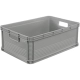 thumbnail of Plastorex - Caisse pleine ROBUSTO 45 L gris