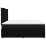 thumbnail of vidaXL Boxspringbett mit Matratze Schwarz 200x200 cm Stoff