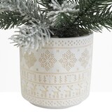 thumbnail of LIGNE DECO Sapin de Noël artificiel pot ciment 45cm