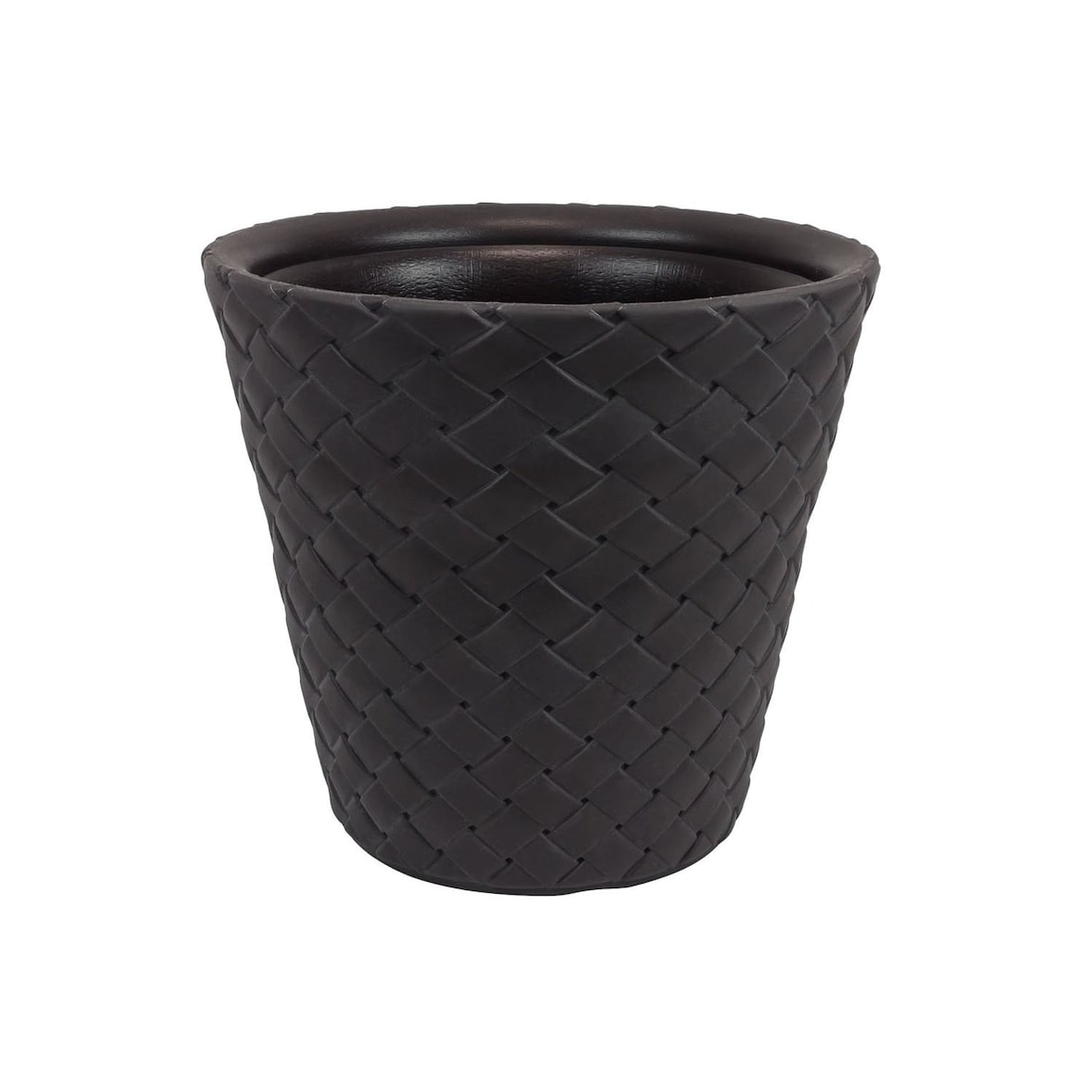 Vaso Per Piante E Fiori Furu PROSPERPLAST In Polipropilene Grigio H 14 8 Cm L 27 5 X P 14 5 Cm 83622174