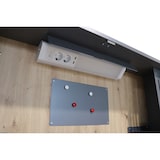 thumbnail of bümö Wandschreibtisch klappbar & abschließbar Mini-Office in Graphit/Asteiche