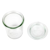 thumbnail of APS - Weck Tarros de vidrio con tapa, set de 12 unidades. Vasos con tapas