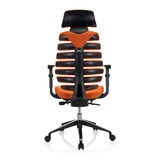 thumbnail of Silla de oficina / silla giratoria ERGO LINE II PRO tejido naranja hjh OFFICE