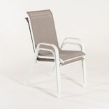 thumbnail of Sillón de terraza apilable Malmo Laver - Pack 2 unidades