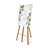 thumbnail of Cavalletti da esposizione per cornici per poster o lavagne in legno lucido CHBLBEASEL