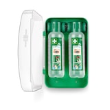 thumbnail of 1 `Cederroth` Augendusche 29,6 cm x 19,2 cm `Eye-Wash-Cabinet` inkl. 2 Flaschen (500ml)