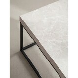 thumbnail of Couchtisch 120x60x38 cm Sandfarben Sofatisch in Stein-Optik Modern, Design Wohnzimmertisch Rechteckig, Loungetisch Beige, Kaffeetisch Metallbeine