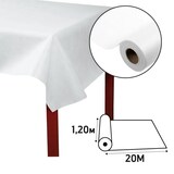 thumbnail of Pronappe R782001I 4x Tischdecke auf Rolle, Spunbound, reißfest und abwischbar - 20x1,20m - Weiß