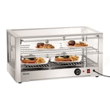 thumbnail of Warmhoudvitrine | 6200 2 EK | 80L | 1kW | Sluitklep Beide Zijdes | 700x430x365(h)mm