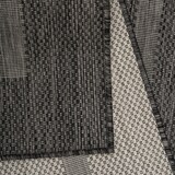 thumbnail of Teppich Outdoor Einfarbig Wetterfest Waschbar Strapazierfähig Balkon Terrasse Küche OEKO-TEX Schwarz 60x100 cm – ALSTER von Kadima Design