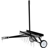 thumbnail of Vertikutierer Rasenstriegel Rasenkamm Entmooser 102cm Rasentraktor Rasenlüfter