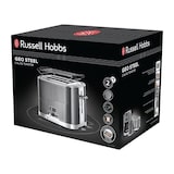 thumbnail of Russell Hobbs Geo Steel Toaster Toaster Edelstahl-Schwarz