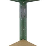 thumbnail of shelfplaza HOME Schwerlastregal 200x75x50 cm in grün mit 6 Böden und 145.83333333333 kg Traglast pro Boden