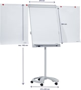 thumbnail of Paperboard PRO Mobile Deluxe, 68 x 105 cm, sur roulettes