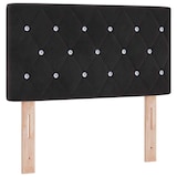 thumbnail of vidaXL Boxspringbett mit Kopfteil Schwarz 200 x 80 cm Samt