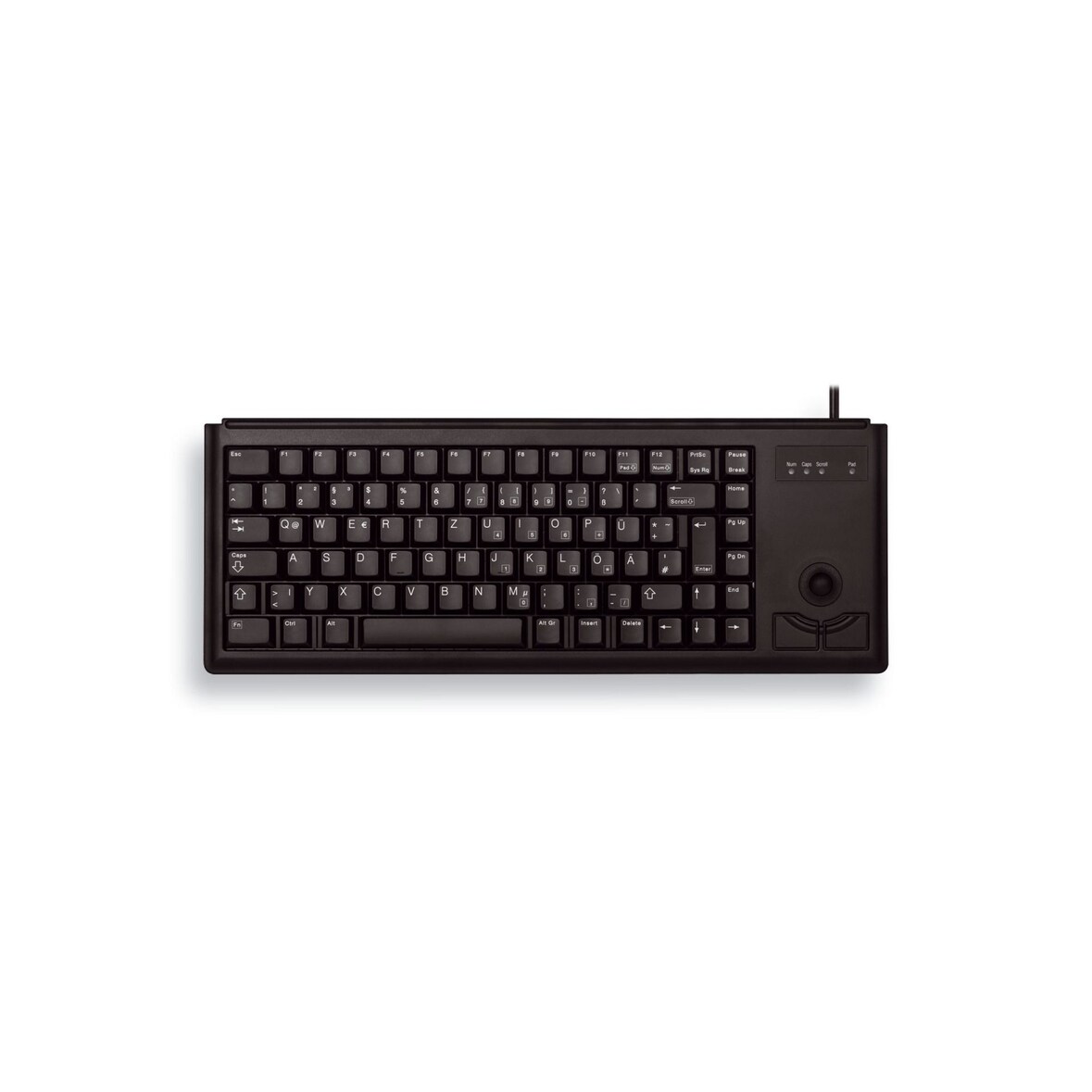 CHERRY G84-4400 TRACKBALL Tastatur schwarz