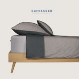 thumbnail of Schiesser Spannbettlaken Jessi - Edeljersey - 150 x 200 cm - Hellgrau