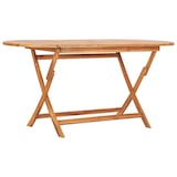 thumbnail of Table pliable de jardin 160x80x75 cm Bois de teck solide