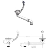 thumbnail of vidaXL Spoelbak opbouw enkele bak graniet zwart