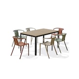 thumbnail of 6-Sitzer-Garten-Essgruppe, Aluminium