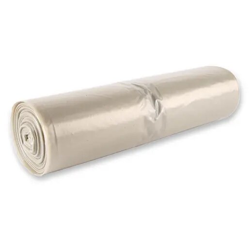 Müllsäcke 160 L 100 % aus recyceltem LDPE 110x65 cm Transparent