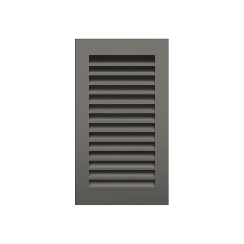 Griglia di ventilazione per camino Grafite - Hide Verticale 30x17