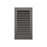 thumbnail of Griglia di ventilazione per camino Grafite - Hide Verticale 30x17