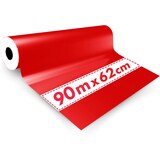 thumbnail of Rolo de Papel de Presente Vermelho 62cm x 90m – Papel para Natal, Aniversário, Casamento