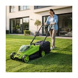 thumbnail of 20V snoerloze grasmaaier Breedte 32 cm 30 liter opvangbak Wordt verkocht zonder accu of oplader VITO