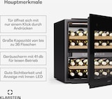 thumbnail of Klarstein Rhone 36 Duo Weinkühlschrank | 36 Flaschen | LED-Steuerung | Push-to-Open | leise Schwarz