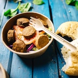 thumbnail of BIOZOYG 50 Stück runde Einwegschalen 650 ml - Kraftkarton-Bowlschalen Pappschalen Salatschalen, Schalen für Salate, Nachhaltige Einwegschüsseln