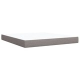 thumbnail of vidaXL Boxspringbett mit Matratze Taupe 180x200 cm Stoff