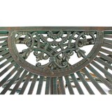 thumbnail of DanDiBo Tisch Halbrund Wandtisch Halbtisch 130434 Beistelltisch aus Metall 90 cm Gartentisch Konsole