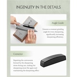 thumbnail of Hezhen - Profi-Schleifstein (Korund) - Beidseitig gekörnt 3000/8000 - L