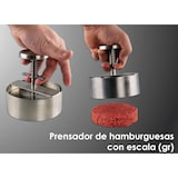 thumbnail of FMprofessional Prensa Hamburguesas Profesional Xxl Molde de Gran Tamaño en Acero Inoxidable para Carne, Pescado, Burger Vegana, Filetes Rusos Apta