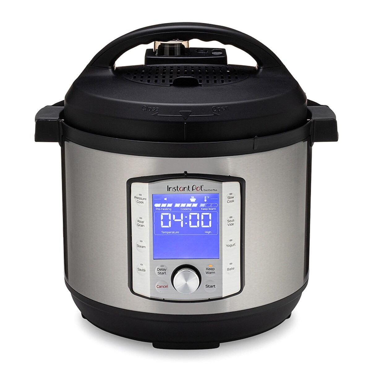 Instant Pot Multicooker – Duo Crisp + Heißluftfritteuse 8 l - silver