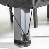 thumbnail of Zwarte tuintafelhoes 240 x 130 cm