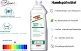 thumbnail of Hautschonendes Handspülmittel, ECOLABEL, 6 x 1000 ml Flasche, pH-neutral