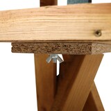 thumbnail of Vogelhaus Karla mit StänderMaße: 50x51x36 cm, Kiefer FSC 100%