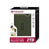 thumbnail of Transcend StoreJet 25M3G Externe Festplatte 2000 GB Grün