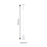 thumbnail of Paulmann URail Pendels Cover GU10  max. 10W  dimbaar 230V Signaalwit 95626