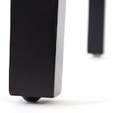 thumbnail of Eetkamerstoel Littau, keukenstoel, leer ~ rood, donkere poten