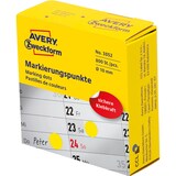 thumbnail of AVERY Zweckform Markierungspunkte, 10 mm, gelb, Spender