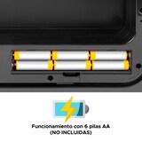 thumbnail of WELL HOME - Recycling-Abfalleimer 62L (37L+25L), 2 Fächer, automatisches Öffnen, Edelstahl Schwarz