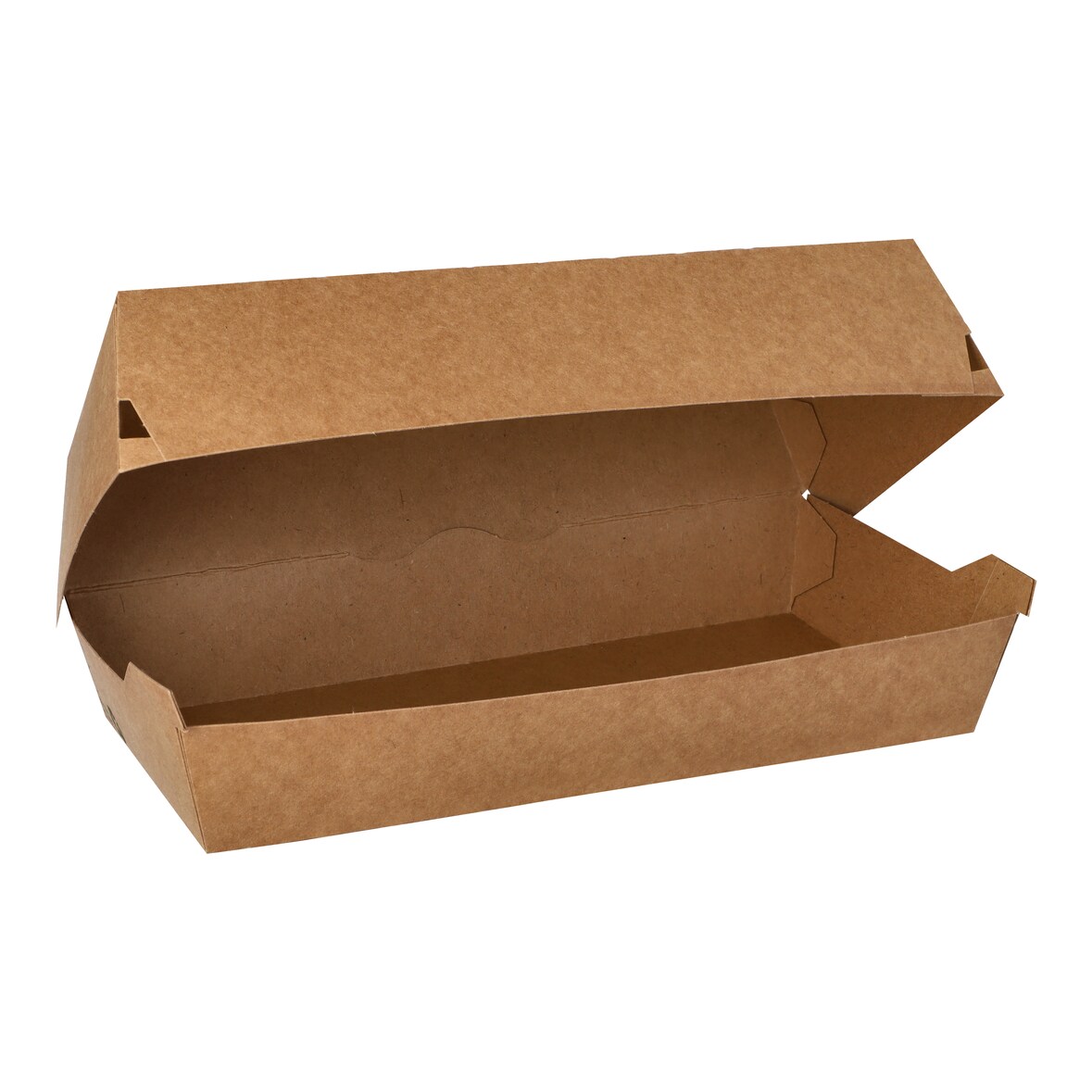 Premium Quality, Baguetteboxen, karton 22 x 10,7 x 7,5 cm bruin / wit