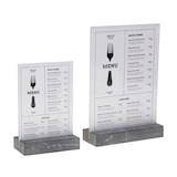 thumbnail of Europel Kaarthouder A4 Polystone antraciet,  351022