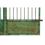 thumbnail of Biscottini Eingangstore 115x6x115 cm - Gartentor für den Außenbereich - Gartenzaun - Grünes Schmiedeeisentor